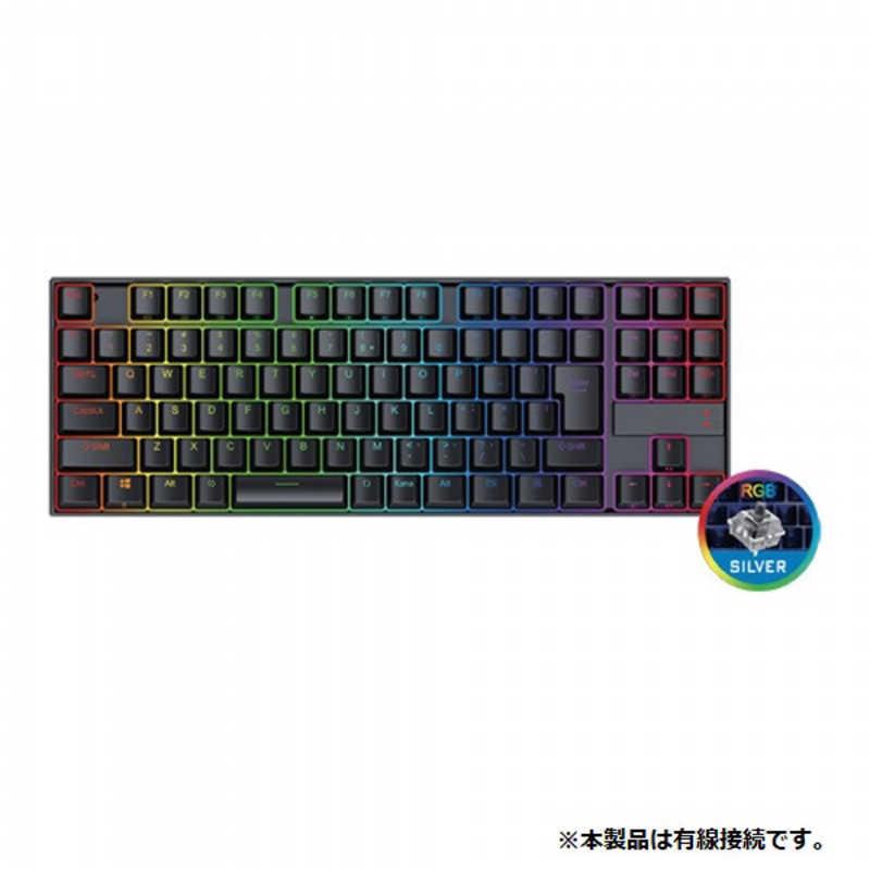 アイティプロテック（ITPROTECH） ゲーミングキーボード 銀軸92KEY