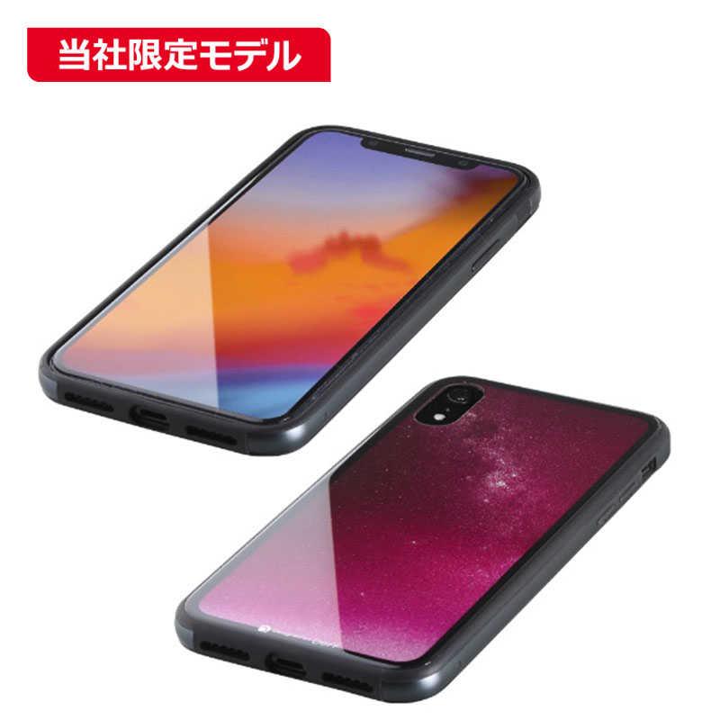 Ioデータ ｉｐｈｏｎｅ ｘｒ ６ １インチ用 ガラス ｔｐｕ アルミ複合素材ケース ２層印刷 星空 Bks Ip18mtgganpn 星空 ピンク コジマpaypayモール店 通販 Paypayモール