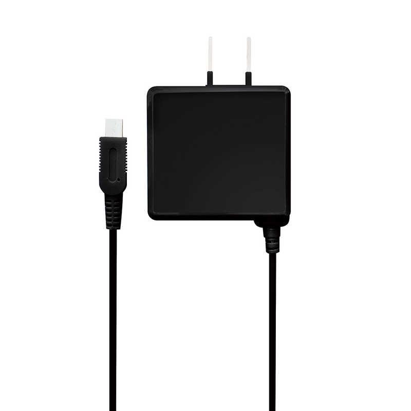 アローン（ALLONE） new3DS用 長いAC充電器 ブラック ALG-3DS250-BK
