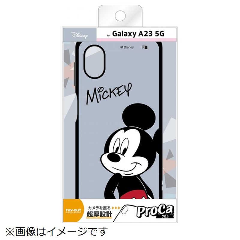 レイアウト Galaxy A23 5G 耐衝撃ケース ProCa ディズニー ミッキー