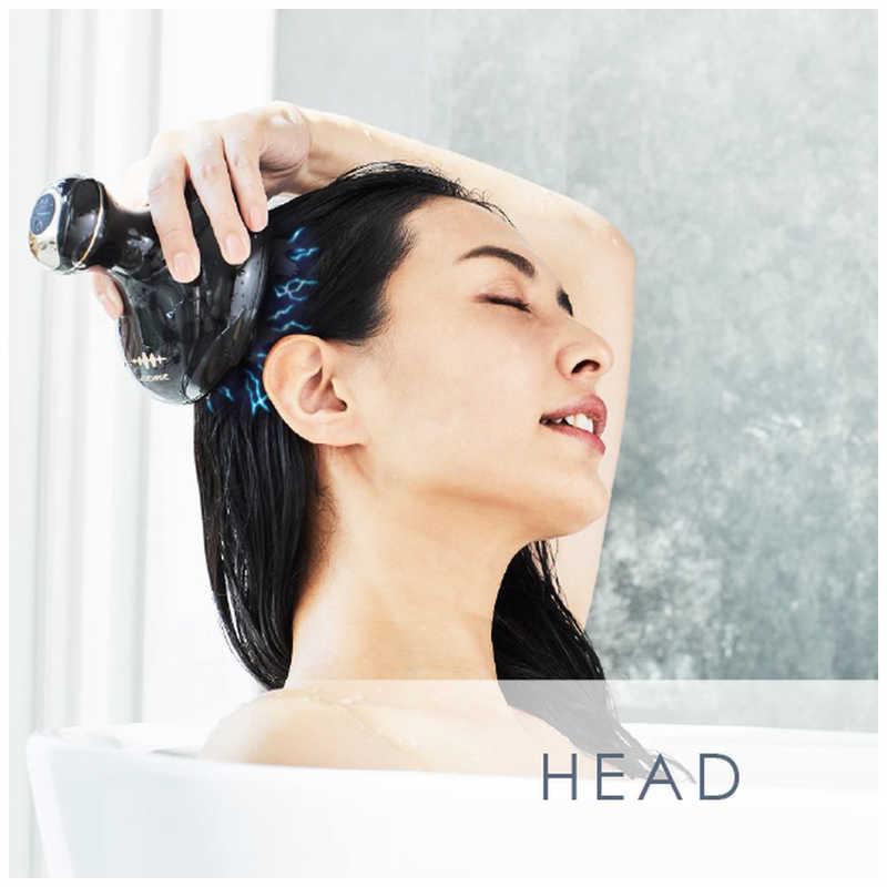 WAVEWAVE　EMSスカルプヘッドスパ(EMS/バイブレーション/赤色LED/IPX7防水/3種類アタッチメント) 　wave012 WAVEWAVE EMSスカルプヘッドスパ(EMS/バイブレーション/赤色LED/IPX7