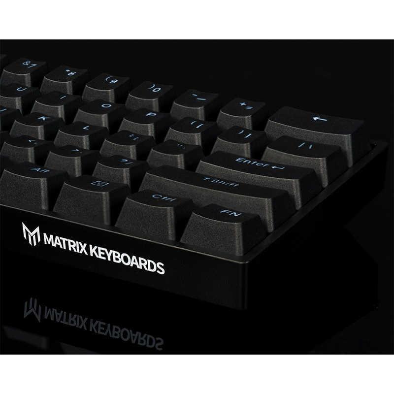 新品 送料無料 Gadjet 店Matrix Elite Series White 60%メカニカルゲーミングキーボード: 高速スイッチ 数百万の RGBオプション レイテンシなし 61キー ダブルショット PBTキー