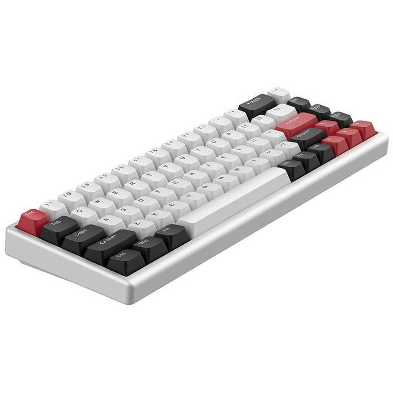 ARBITERSTUDIO　Polar 65 Keyboard Ronin Red / Silver Frame Fuji Switch　｜y-kojima｜05