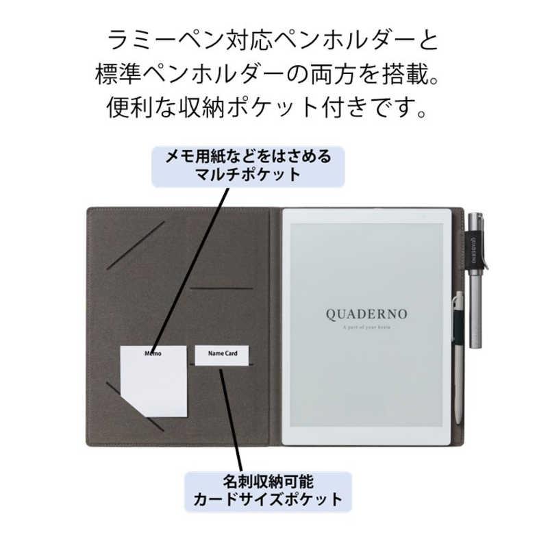 富士通 FUJITSU クアデルノカバーA5ブルーブラック ブルー 富士通 FUJITSU クアデルノカバーA5ブルーブラック ブルー