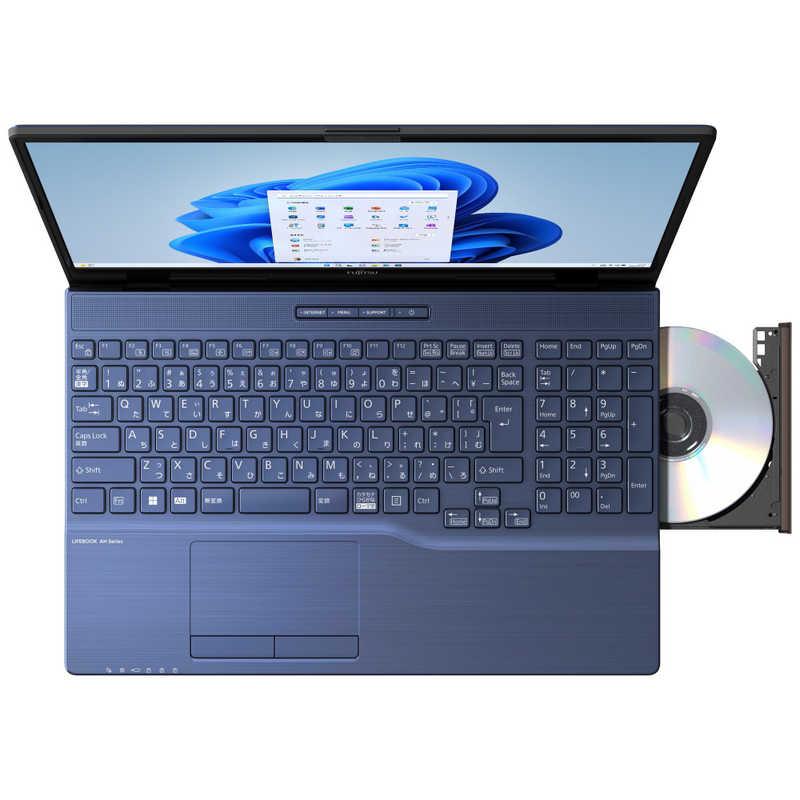 富士通 FUJITSU ノートパソコン FMV LIFEBOOK AH480/H メタリック 