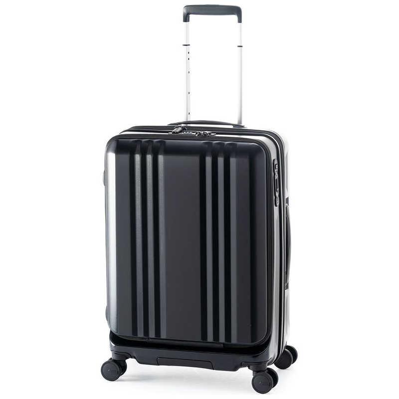 A.L.I　ハードキャリー デカかるEdge フロントオープンタイプ マットブラック [TSAロック搭載 /55(+10)L /3泊〜5泊]　ALI07722FW A.L.I ハードキャリー デカかるEdge フロントオープンタイプ マット