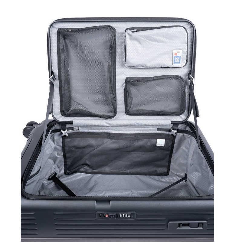 A.L.I　スーツケース ジッパータイプ 宿泊目安：4〜6日間 65L 横開きフロントオープン 前輪ストッパー 内装抗菌・防臭加工 亜麻色　MX-8011RV-24 A.L.I スーツケース ジッパータイプ 宿泊目安：4〜6日間 65L 横開き