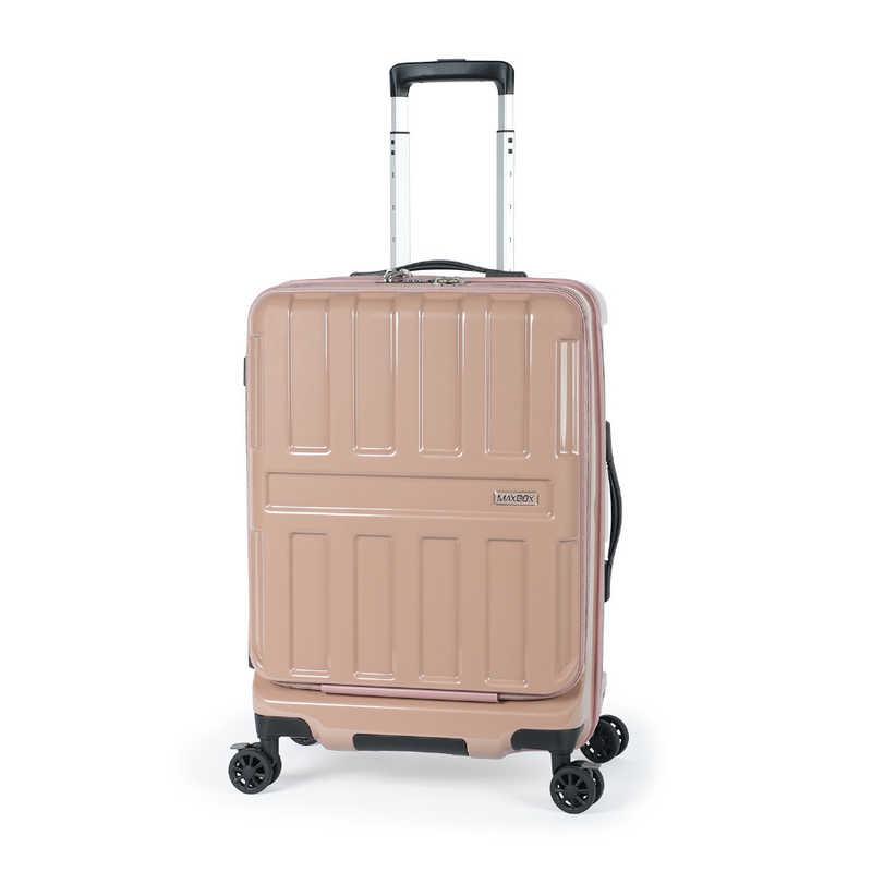 A.L.I　スーツケース ジッパータイプ 宿泊目安：4〜6日間 55L ストッパー機能 フロントオープン TSAロック搭載 モカ　ALI-8511-22 A.L.I スーツケース ジッパータイプ 宿泊目安：4〜6日間 55L