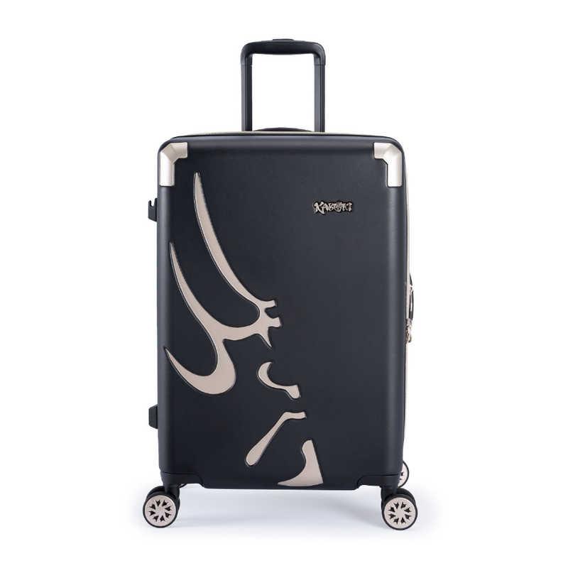 A.L.I　スーツケース ジッパータイプ 拡張機能搭載 スーツケースカバー付き 宿泊目安：7〜9日間 [TSAロック搭載 / 70L] KABUKI 黒衣　KBK-1603-24Wの画像