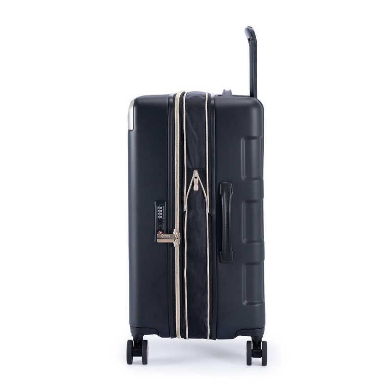 A.L.I　スーツケース ジッパータイプ 拡張機能搭載 スーツケースカバー付き 宿泊目安：7〜9日間 [TSAロック搭載 / 70L] KABUKI 黒衣　KBK-1603-24Wの画像