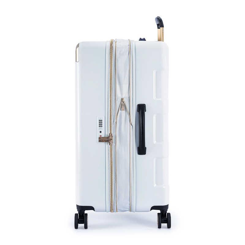 A.L.I　スーツケース ジッパータイプ 拡張機能搭載 スーツケースカバー付き 宿泊目安：7〜9日間 [TSAロック搭載 / 98L] KABUKI 白塗　KBK-1603-28Wの画像