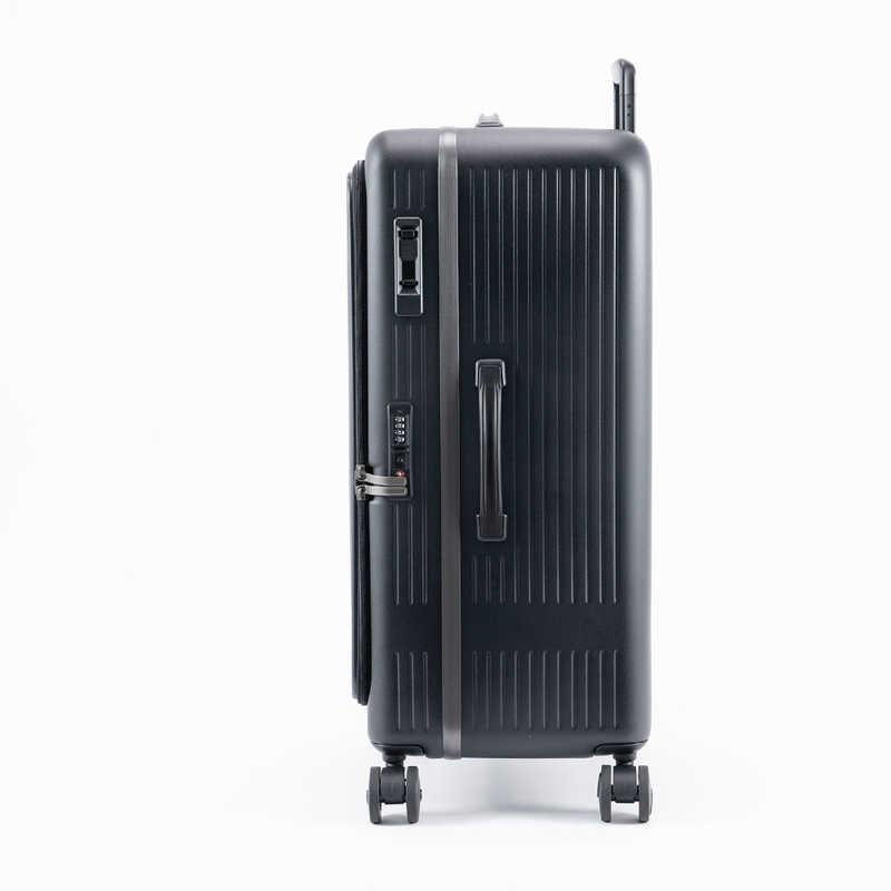 A.L.I　スーツケース ジッパータイプ 宿泊目安：7〜9日間 099L 日本製 横開きフロントオープン ［TSAロック搭載］ 墨色　MX-8011RVTL-28の画像