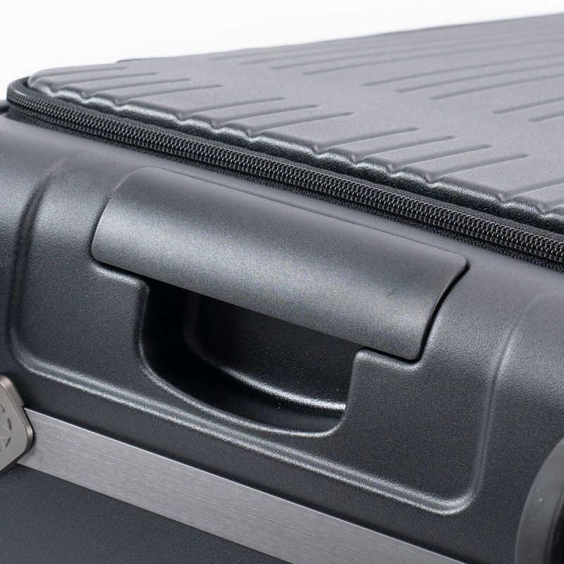 A.L.I　スーツケース ジッパータイプ 宿泊目安：7〜9日間 099L 日本製 横開きフロントオープン ［TSAロック搭載］ 墨色　MX-8011RVTL-28の画像