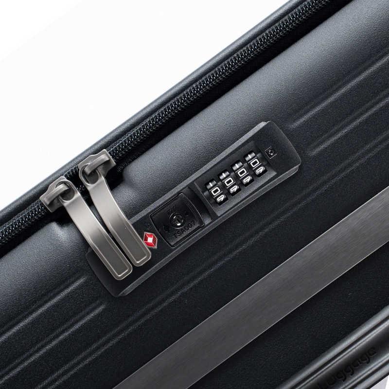 A.L.I　スーツケース ジッパータイプ 宿泊目安：7〜9日間 099L 日本製 横開きフロントオープン ［TSAロック搭載］ 墨色　MX-8011RVTL-28の画像