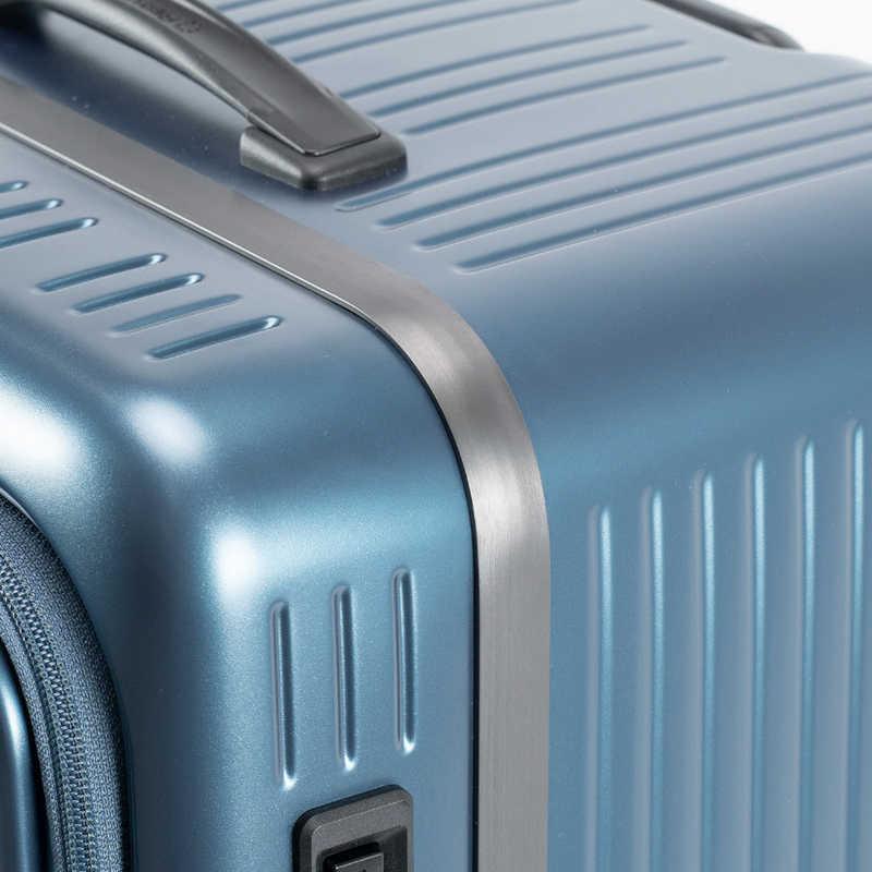 A.L.I　スーツケース ジッパータイプ 宿泊目安：7〜9日間 099L 日本製 横開きフロントオープン ［TSAロック搭載］ 藍鋼　MX-8011RVTL-28の画像