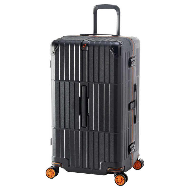 ディパーチャー　スーツケース ハードキャリー フレームタイプ 宿泊目安：１週間以上 101L TSAロック搭載 ストーンブラック　HD-515S-2911 ディパーチャー スーツケース ハードキャリー フレームタイプ 宿泊目安