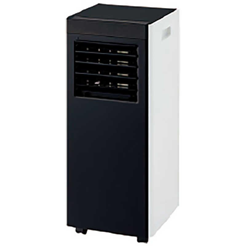 QUADS オートルーバー付 ポータブルエアコン ホワイト QS618WB 