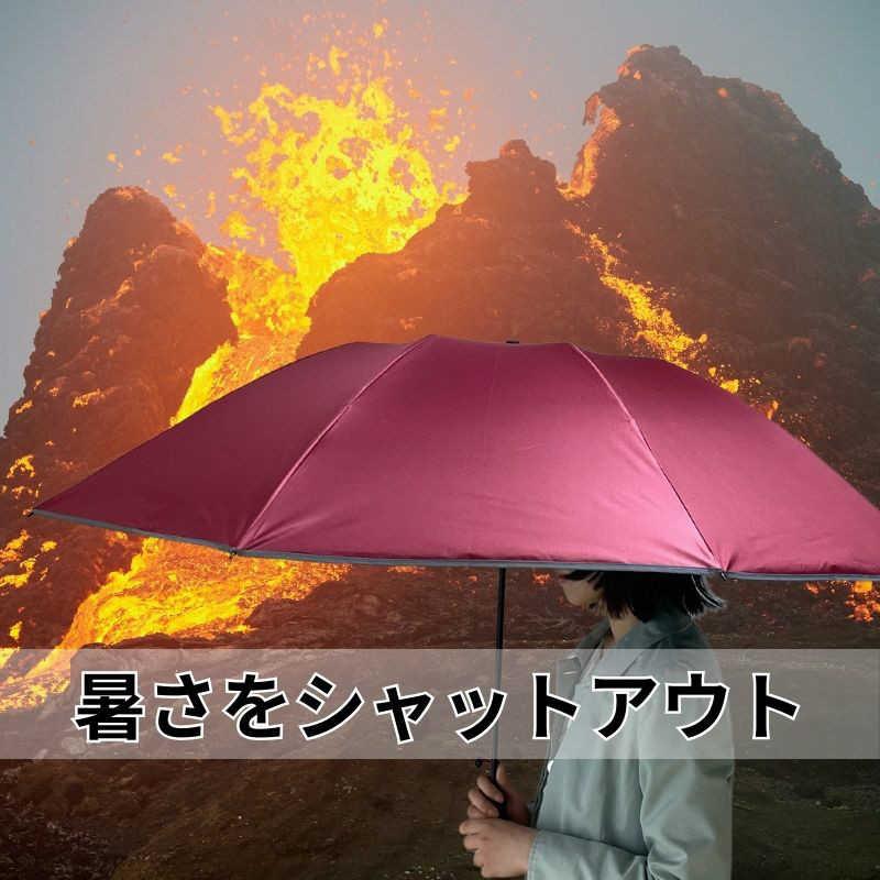 NIG (折りたたみ傘/晴雨兼用) だれも濡らさない逆 ブルー NURASAN-J BL