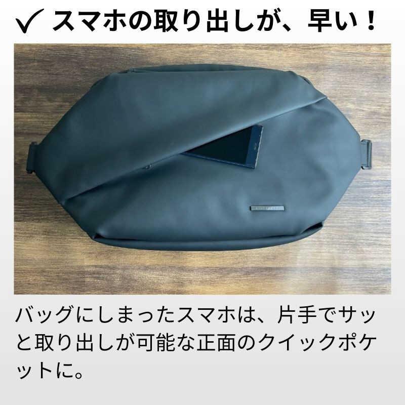 NIG ワーカーズボディバッグ QUICK PACK 13 ノートPC対応 13インチ 8.3
