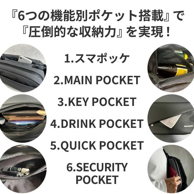 NIG 防水ボディバッグ QUICK PACK TRASPO ミニタブレット対応 3.1
