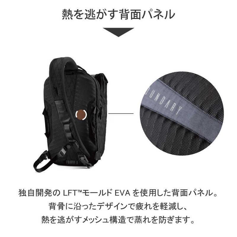 BOUNDARYSUPPLY ERRANT SLING X-PAC ジェットブラック TEERS0501