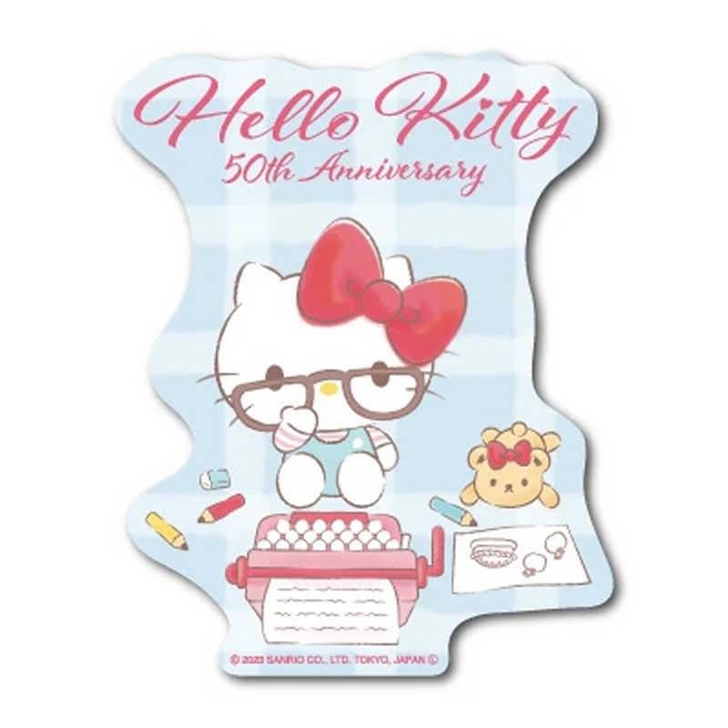 ゼネラルステッカー ハローキティ50thダイカットステッカー キティの