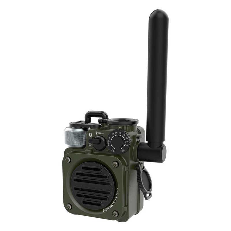 MUZEN Wild Mini 第3世代 Bluetooth スピーカー ジャングルグリーン MW