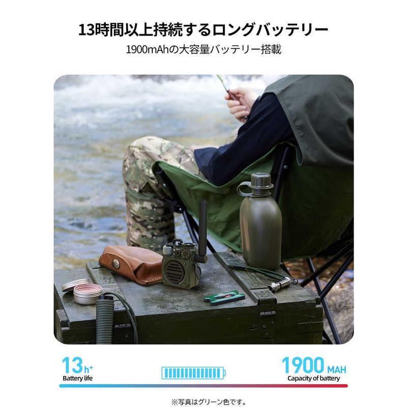 MUZEN Wild Mini 第3世代 Bluetooth スピーカー ジャングルグリーン MW