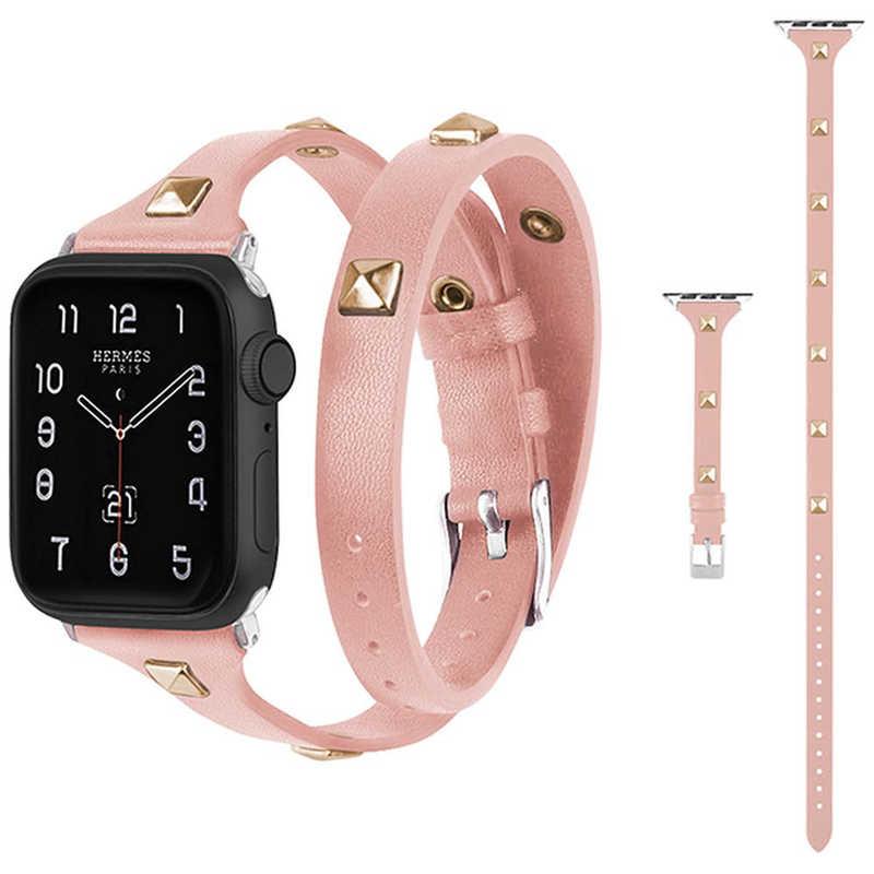 GAACAL Apple Watch Series 1-8/SE1-2/Ultra 42/44/45/49mm PUレザー 