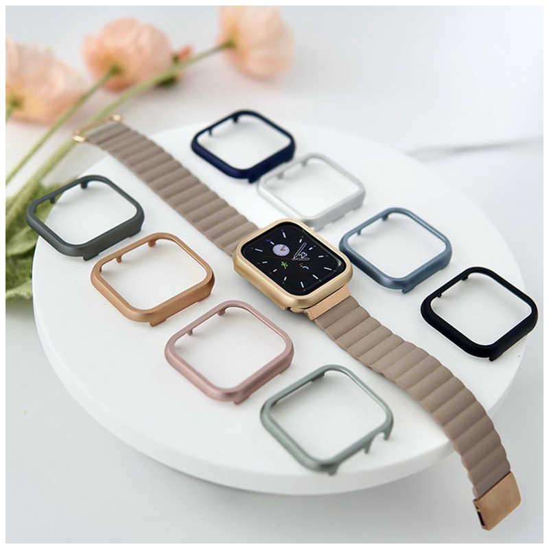GAACAL Apple Watch Series 4/5/6/SE1-2 44mm メタリックフレーム 