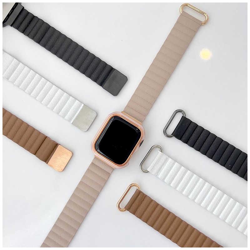 GAACAL Apple Watch Series 1-8/SE1-2 38/40/41mm マグネット式PU