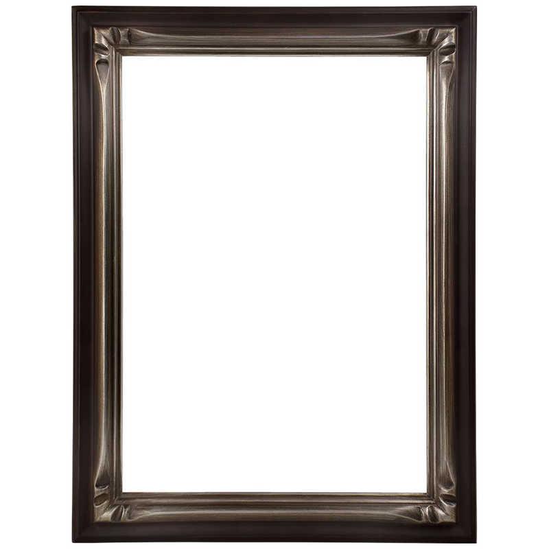 同志舎 手彫り木製額(賞状サイズ) 衣笠角紋 賞状A3 いぶし銀 キヌガサ