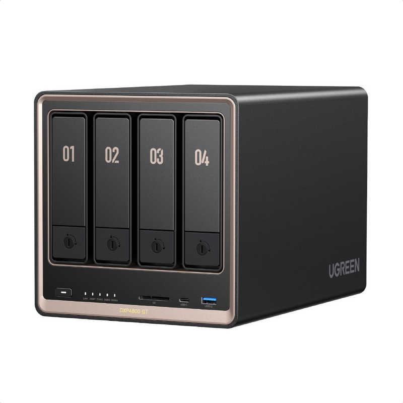 UGREEN NASync DXP4800 GT ［据え置き型］ ブラック 16060 : コジマ
