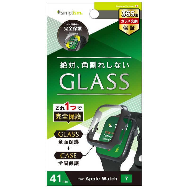 正規品! トリニティ Apple Watch Series 7 41mm ガラス一体型PCケース ブラック TRAW2041GLPCCCBK  edilcoscale.it