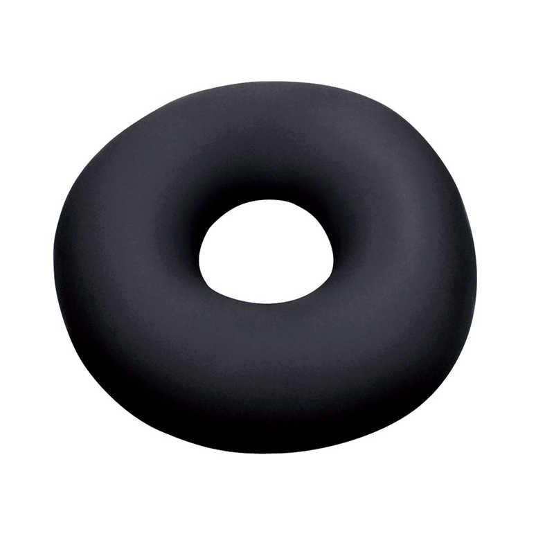 MOGU ビーズクッション サークルクッション ブラック : コジマYahoo!店