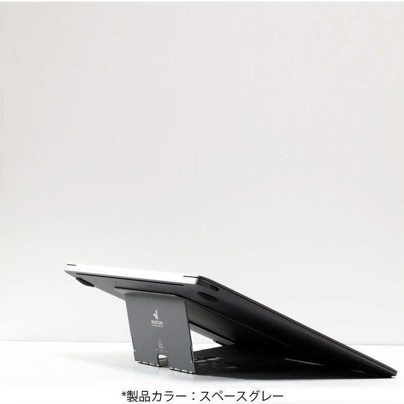 ​【実用品・Majextand付】MacBook Air M1 スペースグレイ ONED Majextand 人間工学に基づく、世界最薄スタンド(カラー:スペース