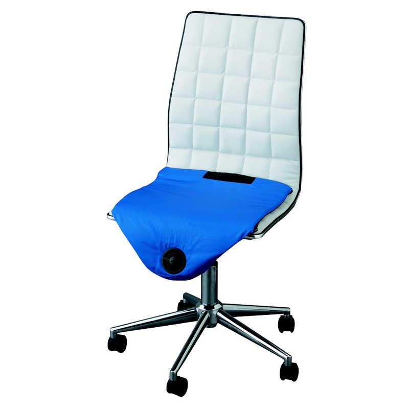 空調服 どこでも座クール ブルー 別売ACアダプター付 空調服 空調ざぶとん どこでも座・クール ブルー DZCS01C04 : コジマ