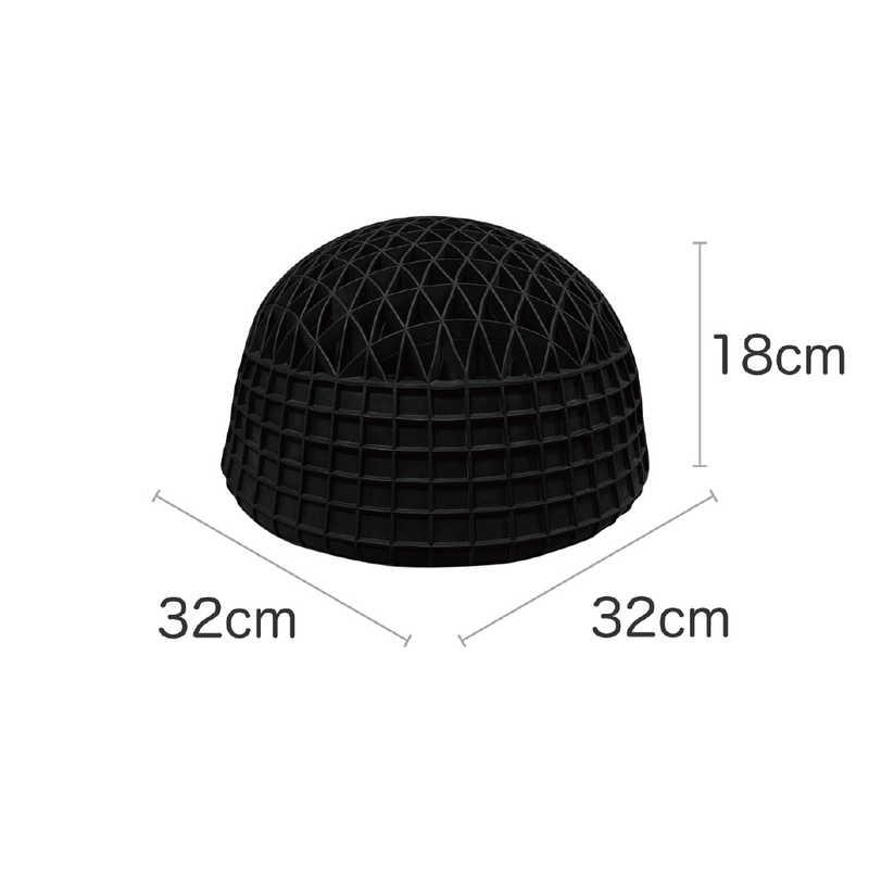 太陽 ヒツジのいらない枕 -マジックドーム- ブラック : コジマ