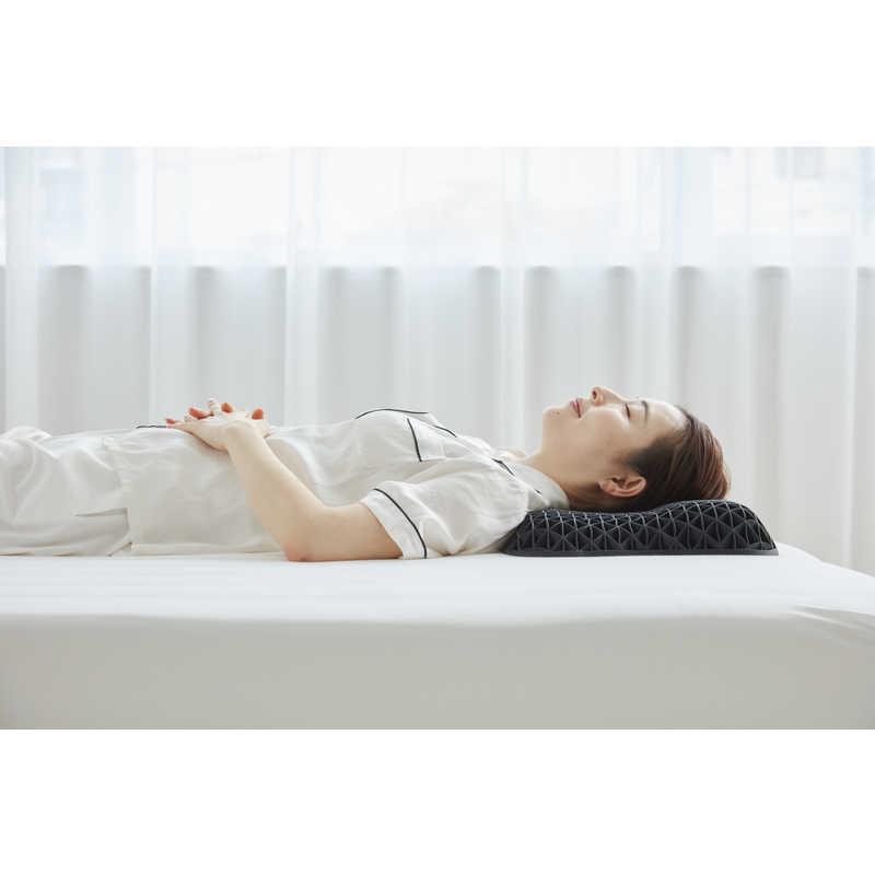 太陽 ヒツジのいらない枕 Fit ブラック [テンセル枕カバー (ホワイト