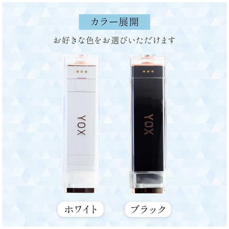 YOX ウォーターフロッサー6(口腔洗浄器)ポケットサイズ ブラック YJW600Bの画像