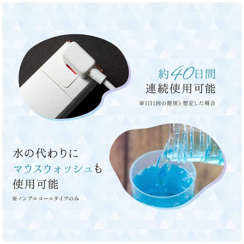 YOX ウォーターフロッサー6(口腔洗浄器)ポケットサイズ ブラック YJW600Bの画像