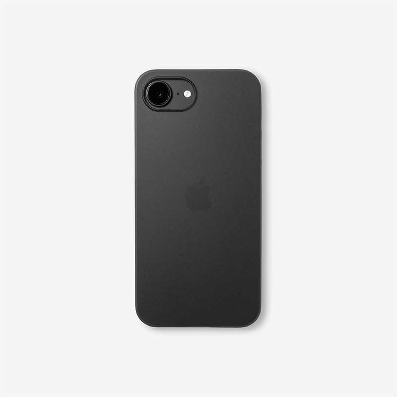 CASEFINITE iPhone16e ケース フロストエア スモークブラック FA16E61B