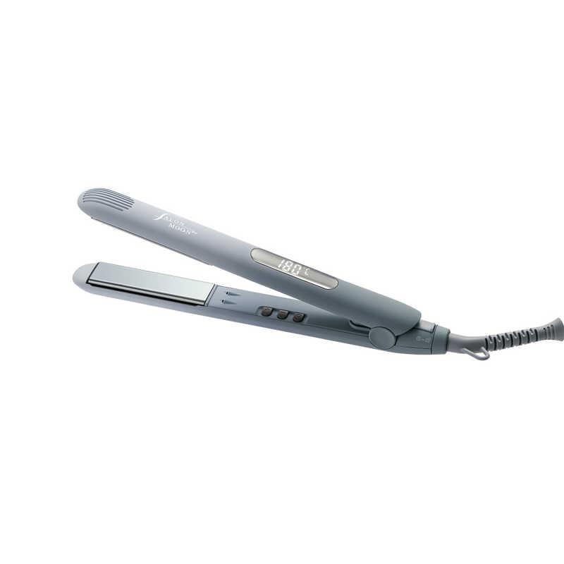 サロンムーン ミラーダブルイオン ストレートヘアアイロン 24mm 80