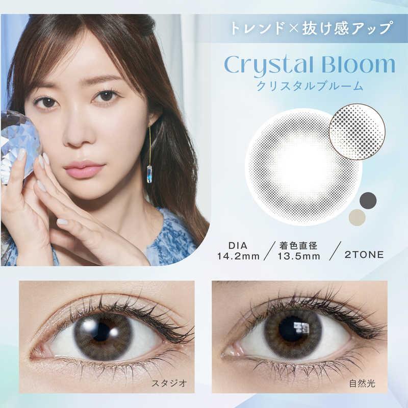 Pia (度あり/-6.00) トパーズ ワンデー クリスタルブルーム (BC8.6) 10