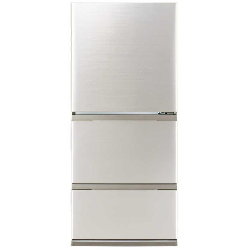 アクア　AQUA　冷蔵庫 3ドア 262L 右開き 幅60cm ブライトシャンパン　AQR-S26R-N（標準設置無料） アクア AQUA 冷蔵庫 3ドア 262L 右開き 幅60cm ブライトシャンパン AQR