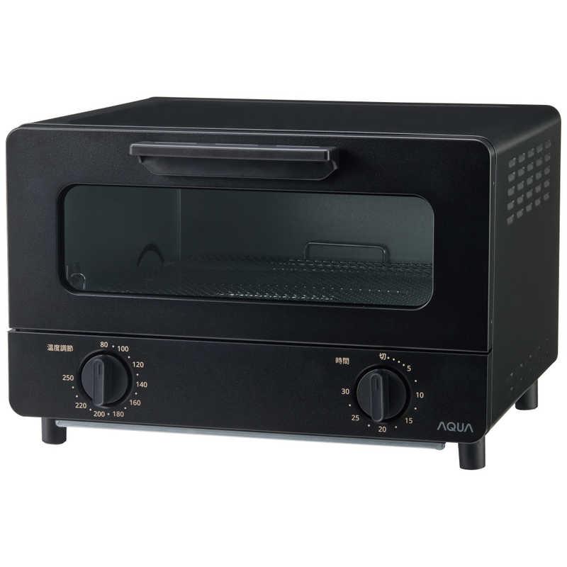 アクア　AQUA　オーブントースター AQUA 1200W/食パン4枚 ブラック　AQT-CS14T-K アクア AQUA オーブントースター AQUA 1200W/食パン4枚 ブラック AQT