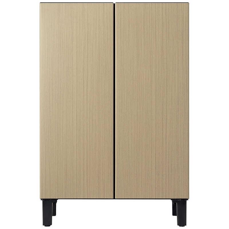 アクア AQUA 冷蔵庫 2ドア 72L フレンチドア(観音開き) 家具冷蔵庫