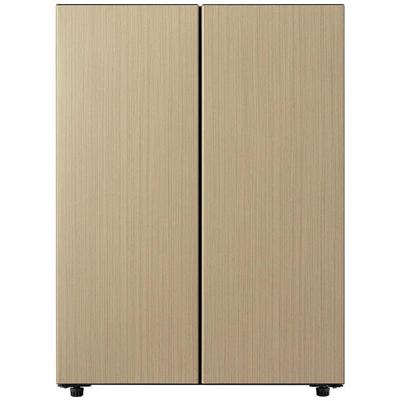 アクア AQUA 冷蔵庫 2ドア 72L フレンチドア(観音開き) 家具冷蔵庫