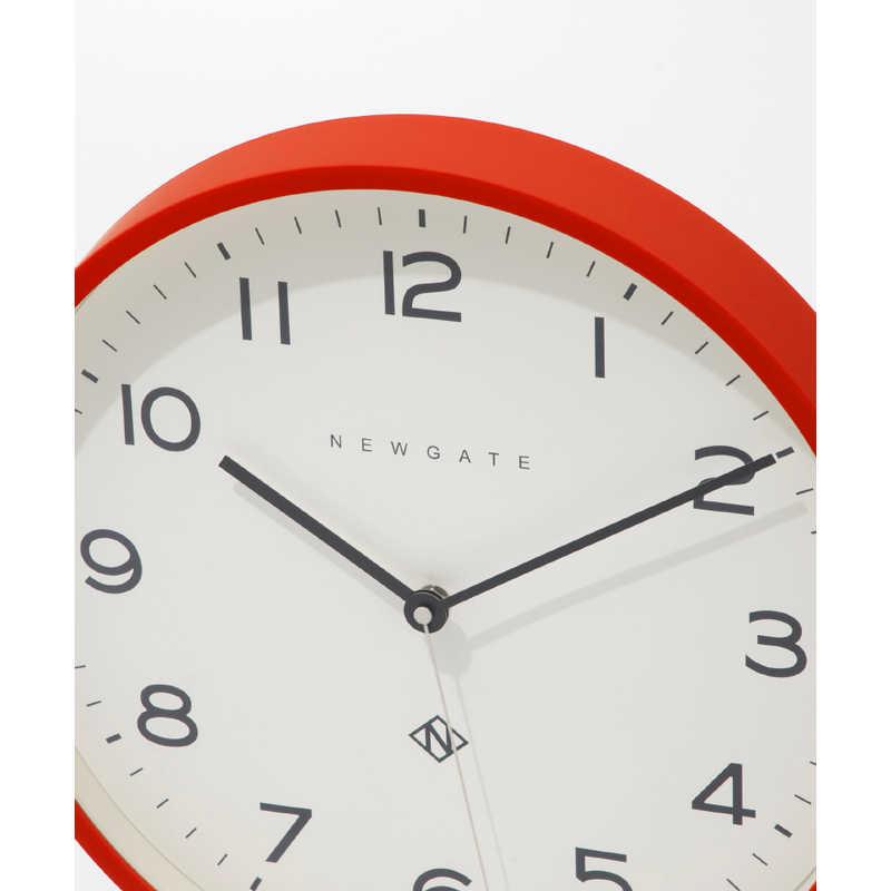 NEWGATE ナンバースリー エコー 壁掛け時計 直径37cm レッド 