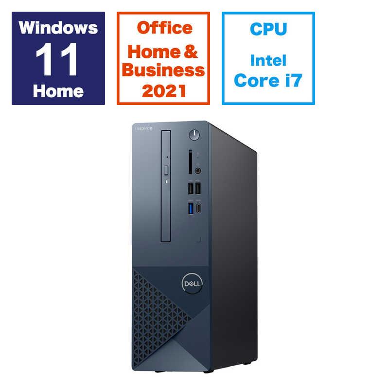 DELL　デル　デスクトップパソコン ［モニター無し /intel Core i7 /メモリ：16GB /SSD：1TB /2024春モデル］ ブラック　SI70-EHHB（Yahoo!・コジマYahoo!店）
